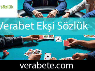 Verabet ekşi sözlük yazılarıyla değerini göstermektedir.