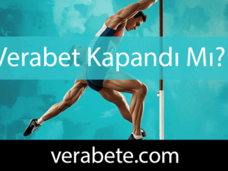 Verabet kapandı mı sualindeki cevabıyla aktifliktedir.